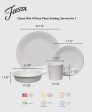 Classic Rim 4-Piece Place Setting, Service for 1 Fashion