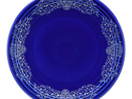 SKULL AND VINE TWILIGHT Chop Plate w Border For Discount