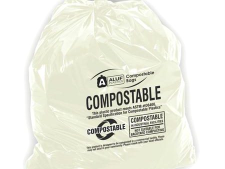 Aluf Compostable Bags-Natural(42 x 48) For Cheap