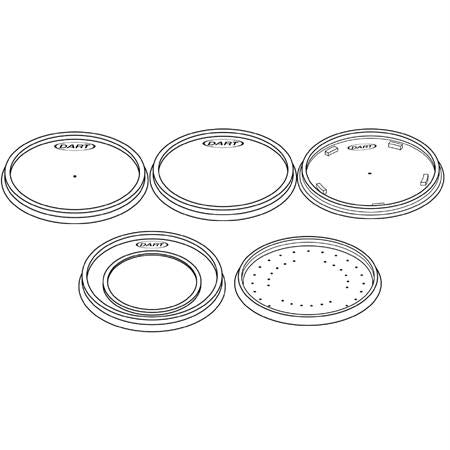 Dart Vented and Non-Vented Lids Online now