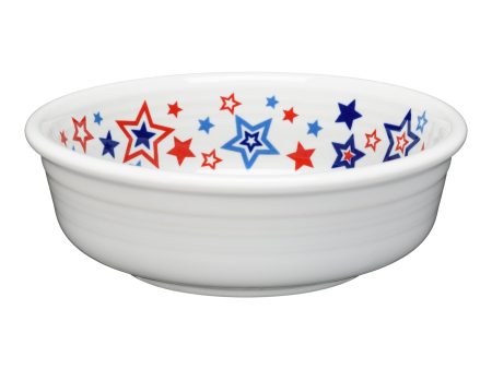 Americana Stars Classic Rim 5 5 8 Inch Small Bowl 15 OZ For Cheap