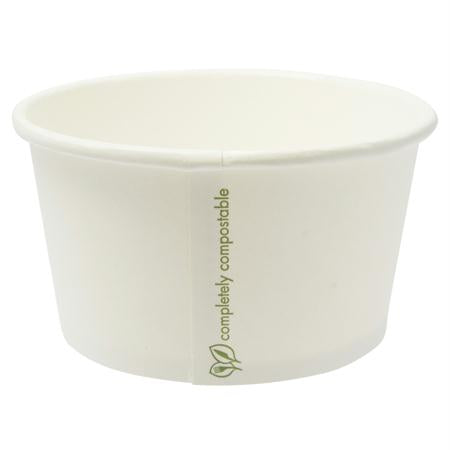 Berkley Square Vegware Compostable Soup Containers(Lid Fits 12 to 32 oz.) For Sale