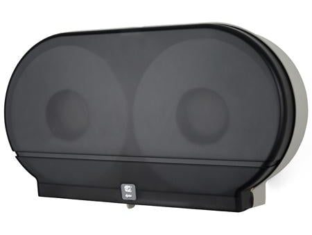 Palmer Twin 9  Jumbo Tissue Dispenser-Dark Translucent Hot on Sale