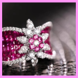 【1-14#】Queen‘s crown ring for Female Anniversary Birthday Daily Fashion