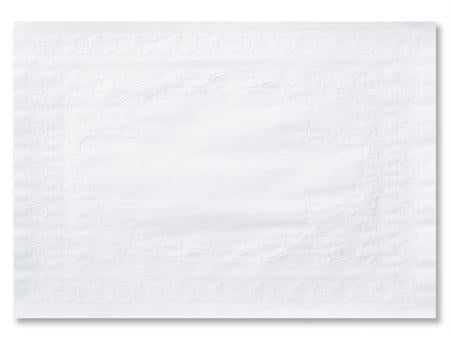 Hoffmaster White Classic Embossed Placemat on Sale