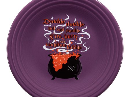 Halloween Cauldron Classic Rim 9 Inch Luncheon Plate Discount