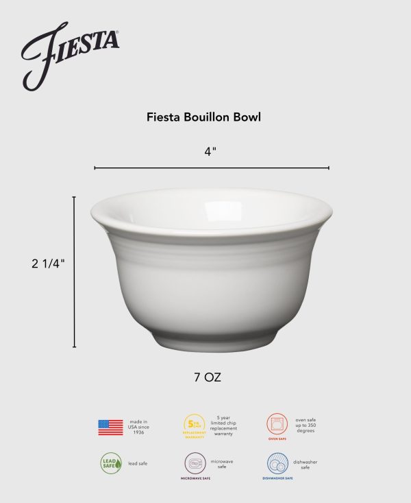 Fiesta 7 OZ Bouillon Bowl Fashion