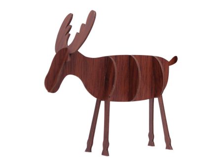 Wooden crafts Christmas elk Supply