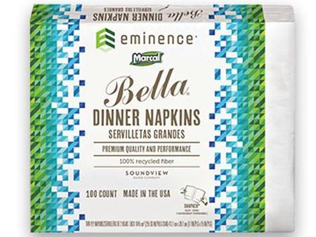 Marcal Eminence Bella 2 Ply Dinner Napkin(15.125  x 18 ) For Sale