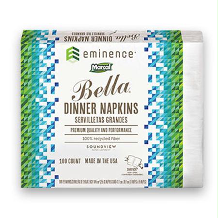 Marcal Eminence Bella 2 Ply Dinner Napkin(15.125  x 18 ) For Sale