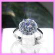 【1-10#】5CT and 3CT ring for female Exquise elegant gorgeous daily birthday Supply