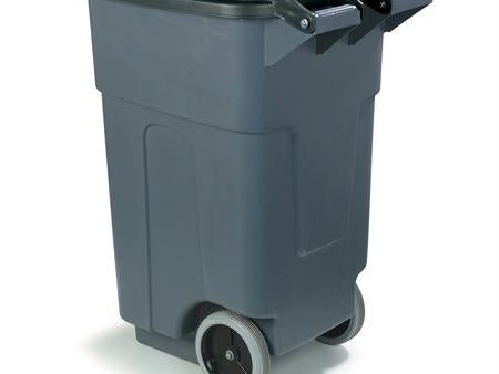 Carlisle Roll-Away Waste Container-Gray(50 Gal.) Hot on Sale