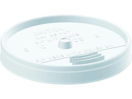 Dart White Sip Thru Lids Hot on Sale