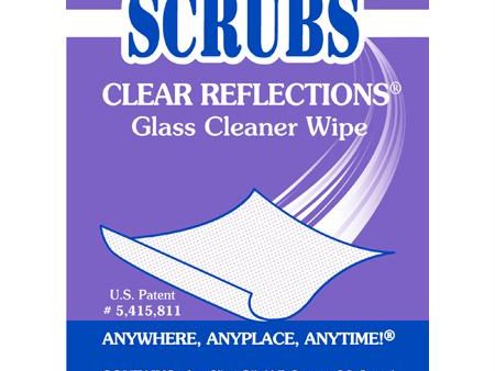 ITW Dymon Clear Reflections Glass Cleaner Wipe(Single Packet) Hot on Sale