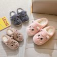 Cute Cat Plush Slippers Winter Warm Online