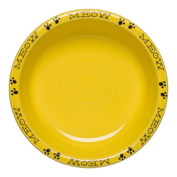 Meow Cat Classic Rim 6 7 8 Inch Cereal Bowl 19 OZ Fashion