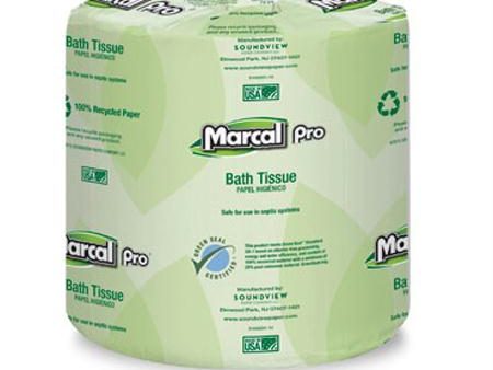 Marcal Pro Single Roll 1 Ply Bath Tissue(4  x 3.2 ) Online Sale