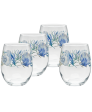 15 oz. Fiesta® Coastal Shores Stemless Wine – Set of 4 Online now