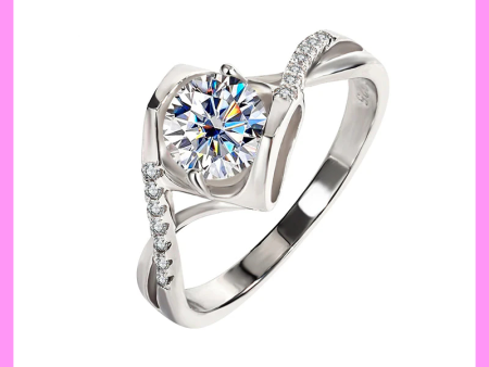 【1-17#】Angel s kiss ring for Female Birthday Daily Anniversary Engagement Sale