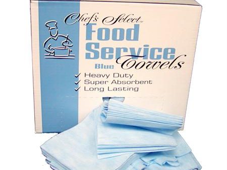 Food Service Towel-Blue(13  x 21 ) For Sale