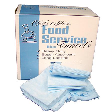 Food Service Towel-Blue(13  x 21 ) For Sale