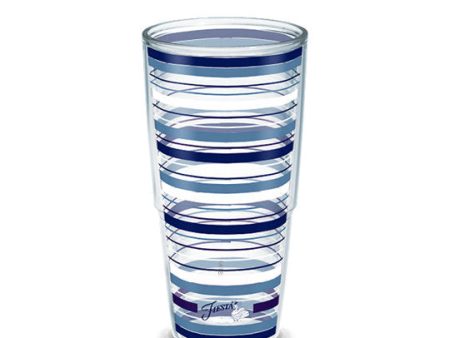 Fiesta® Stripes Lapis 24 oz Tumbler Online Hot Sale