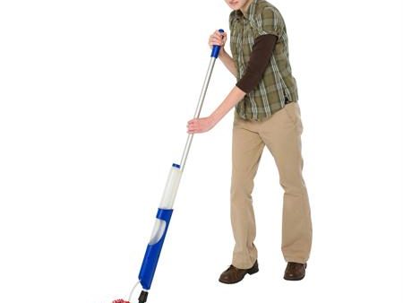 Microfiber & More Solution Mop w-Pocket Frame-Red For Sale