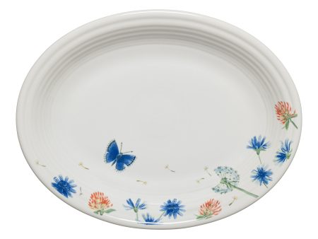 Breezy Floral 11 5 8 Inch Medium Oval Serving Platter For Cheap