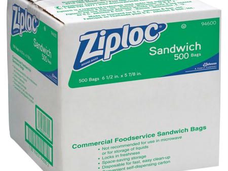 Ziploc Brand Resealable Sandwich Bag For Cheap