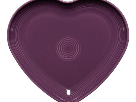 Retired Fiesta 9 Inch Heart Shaped Plate Cheap