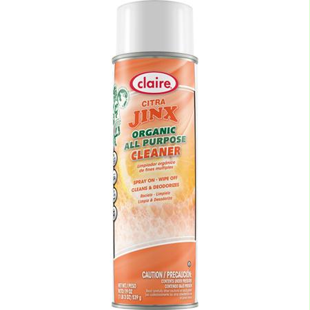 Claire Citra Jinx Organic All Purpose Cleaner(19 oz. Net Wt.) Supply