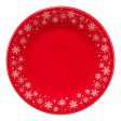 Snowflake Classic Rim 9 Inch Luncheon Plate For Cheap