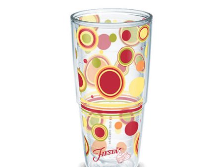 Fiesta® Dots Sunny 24 oz Tumbler Discount