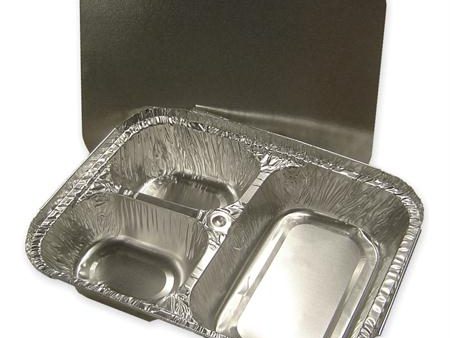 Western Plastics 3-Cmpt Hi-Divider Combo Bulk Foil Container Sale