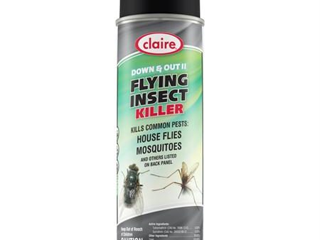 Claire Down & Out Flying & Crawling Insect Killer(15 oz. Net Wt.) Discount