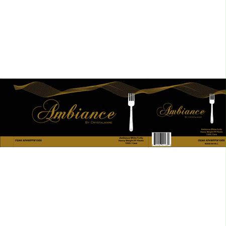 Ambiance PP Heavy Wt. Cutlery-Black(Teaspoon) For Sale