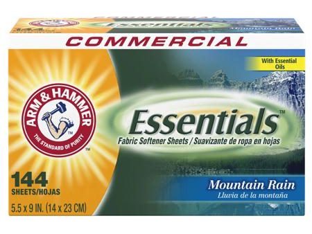 Arm & Hammer Essentials Dryer Sheets(144 ct.) Supply