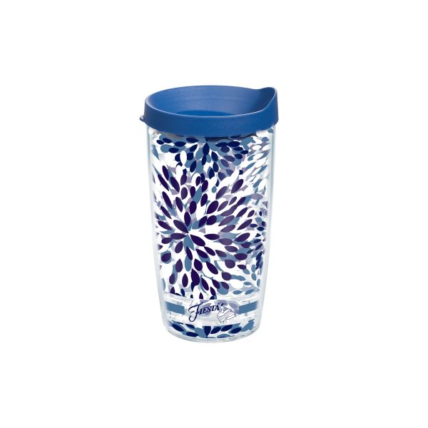 Fiesta® Calypso Lapis 16 oz Tumbler with Blue Lid Online