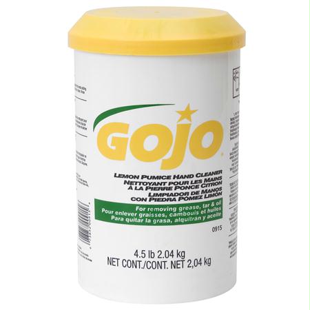 GOJO Lemon Pumice Hand Cleaner(4.5 lb. Cartridge) Fashion