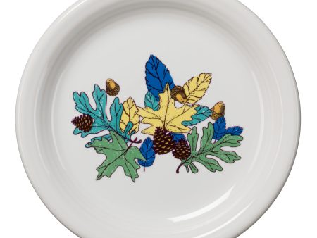 Blue Fall Fantasy Bistro Coupe 6 1 4 Inch Appetizer Plate For Discount