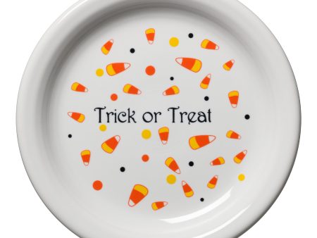 Candy Corn Bistro Coupe 6 1 4 Inch Appetizer Plate Online Hot Sale