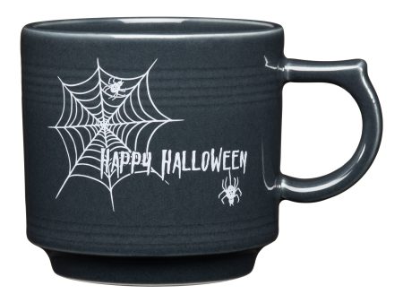 Happy Halloween Spider Web 16 OZ Stackable Mug on Sale