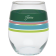 15 oz. Fiesta® Edgeline Stemless Wine Tropical – Set of 4 on Sale