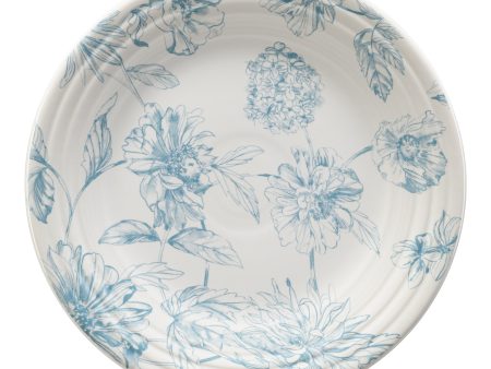 Botanical Floral Classic Rim 9 Inch Luncheon Plate Fashion