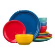 Vibrant Bistro Coupe 12-Piece Dinnerware Set, Service for 4 For Discount