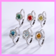 【1-01.36#】 Heart Ring  for female fashion daily engagement wedding anniversary birthday present Hot on Sale