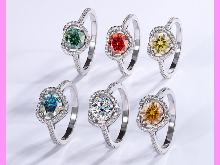 【1-01.36#】 Heart Ring  for female fashion daily engagement wedding anniversary birthday present Hot on Sale