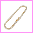 【2-39#】Tennis Bracelet   for female fashion daily engagement wedding anniversary birthday present Discount