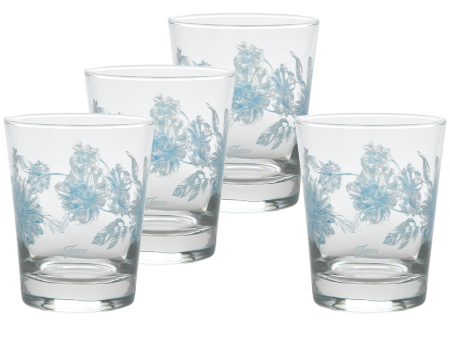 15 oz. Fiesta® Botanical Floral Tapered Double Old Fashion – Set of 4 Discount