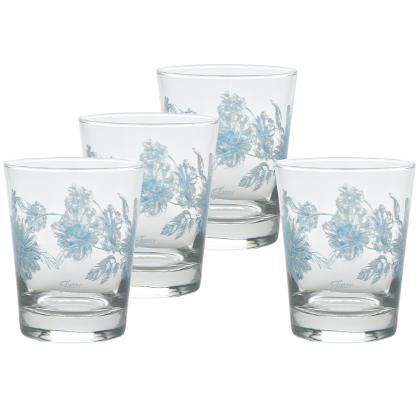 15 oz. Fiesta® Botanical Floral Tapered Double Old Fashion – Set of 4 Discount